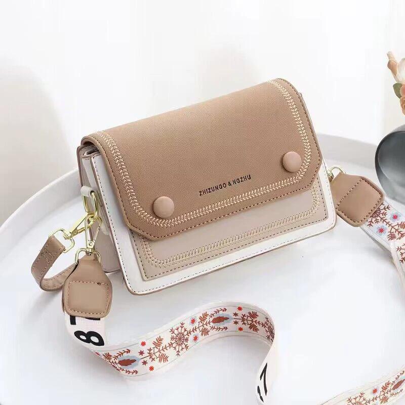 Women's Trendy Small Square Crossbody Bag Lightweight Casual Chic Dual Strap Shoulder Bags