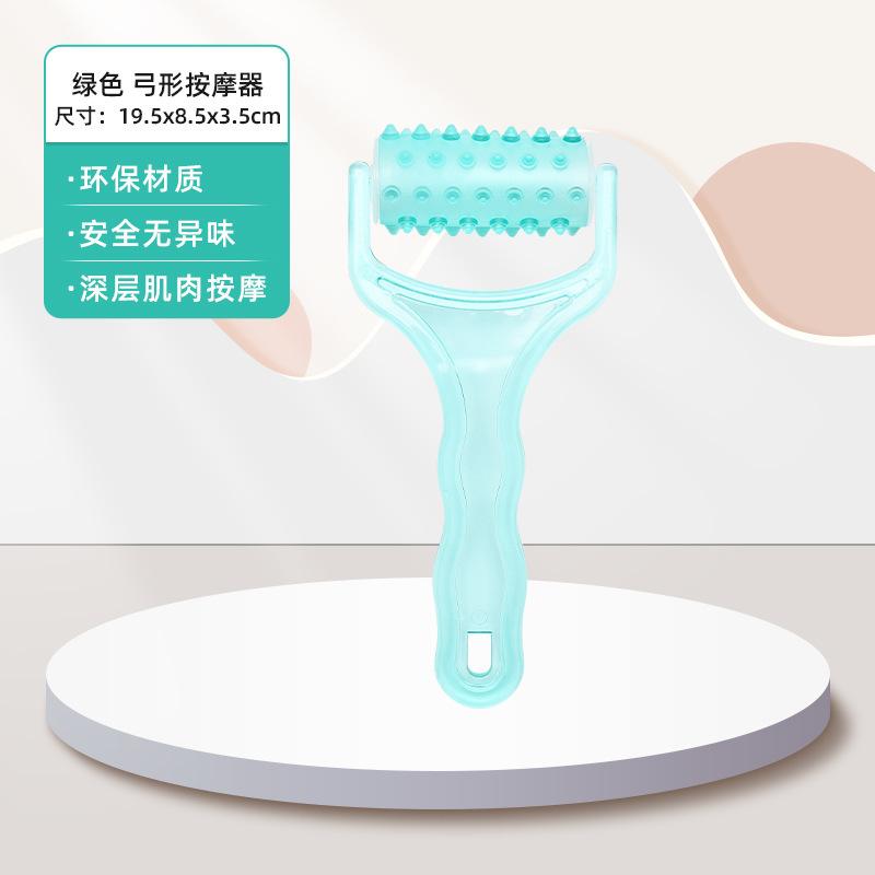 Manual Handheld Roller Massager for Full Body Muscle Relaxation and Soothing