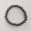 Black Stone Tiger Eye Magnetic Beaded Bracelet