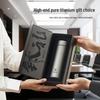 Pure Titanium Insulated Water Bottle with Tea Infuser and Temperature Display