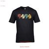 Vintage Guitar Picks T Shirt Player For Guitarist Vintage Unisex Top For Everyday Wear Fashion Comfortable Graphic