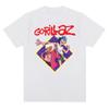 Music Band Gorillazs Punk Rock Print T Shirt 90s Casual Fashion Short Sleeve Plus Size T Shirt Unisex Harajuku Summer Tees