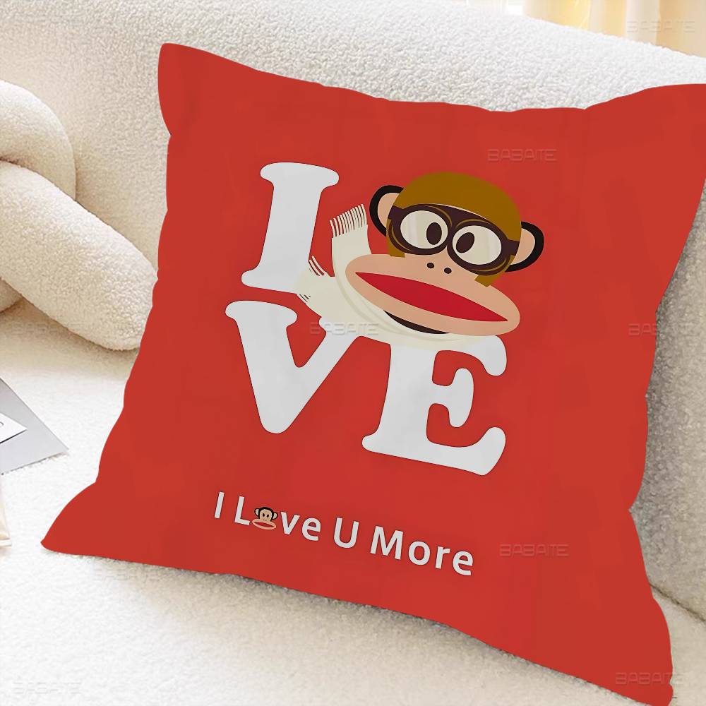 Logo P-Pauls F-Frank Maple Design Cushion Cover Happy Autumn Harvest decor Holiday Decorati Pillow Cover