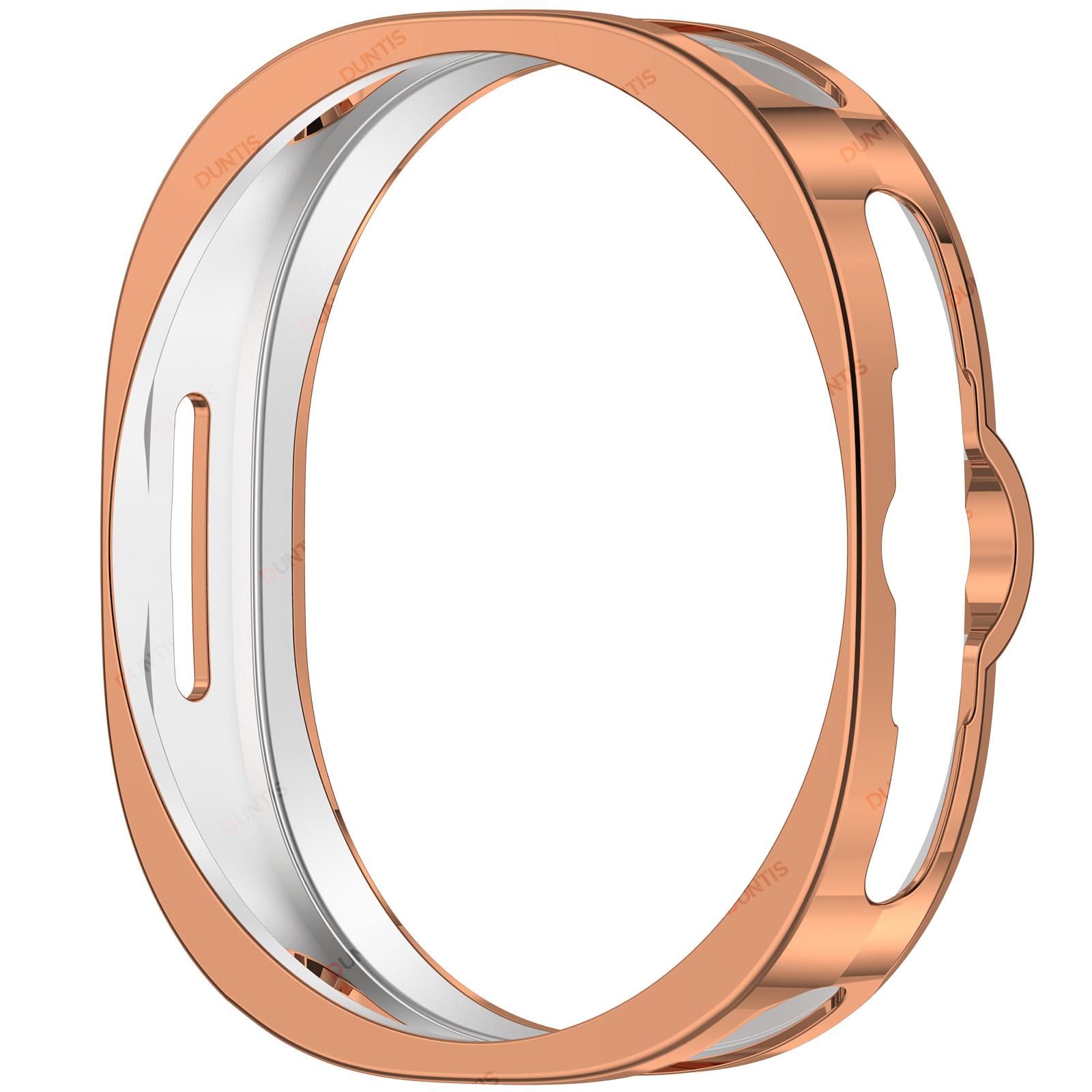 

Ultra Slim Protector Case For Samsung Galaxy Watch 8 Classic Soft TPU Hollow out Watch Cover Protective Bumper Shell Accessories Galaxy Watch8Classic рожевий колір золота