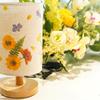 Dried Flower Embossed Table Lamp DIY Kit - Creative Gift for Team Building and National Day Festivities
