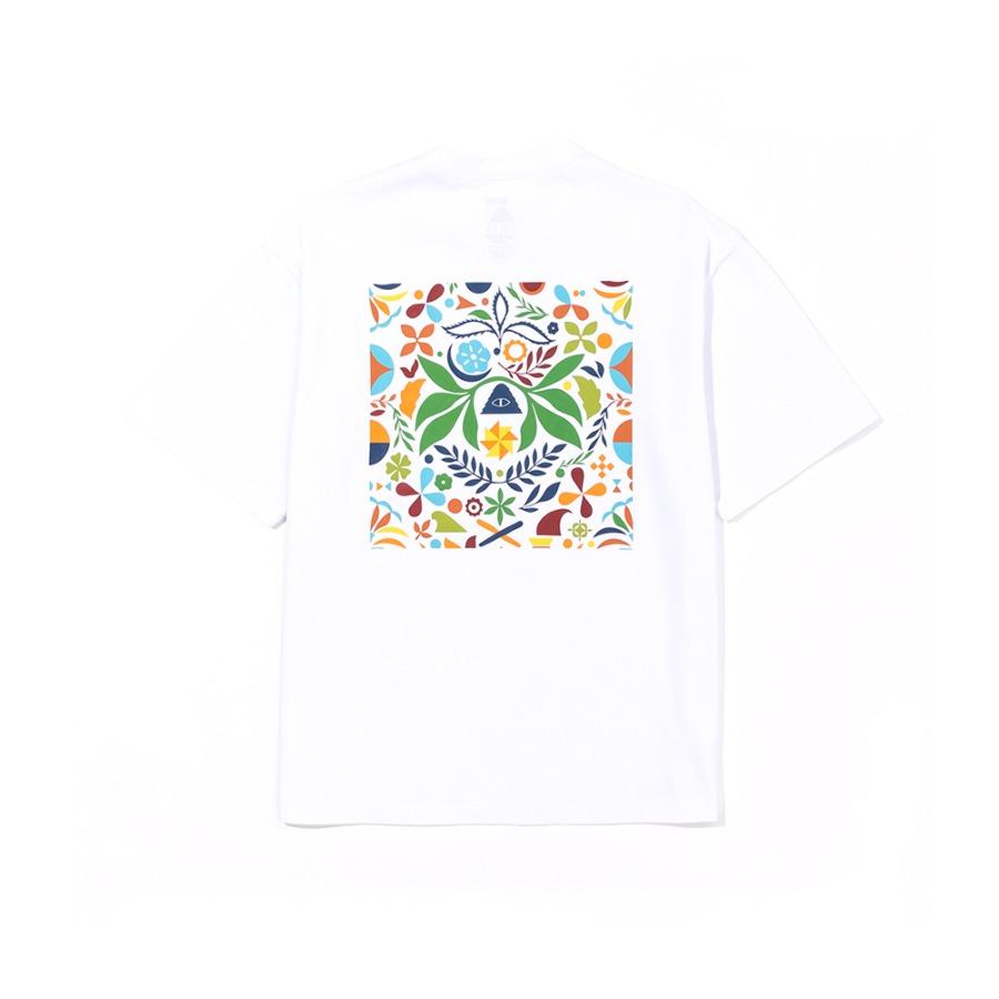 POLERSTUFF Rainbro Relax Fit T-Shirt Weiß