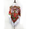 135*135cm Luxury Floral Print Ukrainian Square Scarf