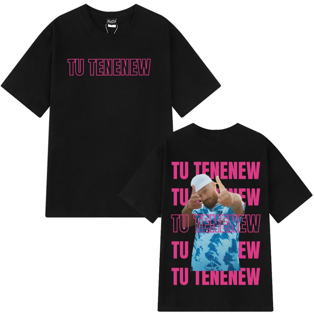 

French Rapper JUL Fashion Graphics T-shirt Men Women Hip-hop T-shirts Short-sleeved Loose Casual Cotton Oversized T-shirts Tops 5XL різнокольоровий