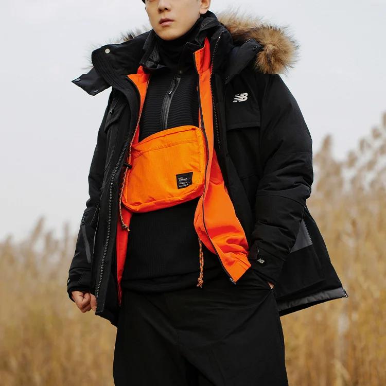 New Balance Down Jacket Winter Unisex Black (Unisex) Down Jackets NP943051 BK