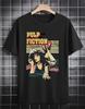 PULP FICTION Graphic Print Crew Neck T-Shirt Unisex Streetwear Cotton XXS To 3XL