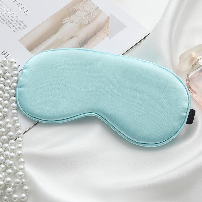 Unisex Soft Breathable Sleep Eye Mask with Adjustable Strap - Blocks Light for Comfort During Travel or Sleep