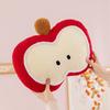 Cute Plush Apple Throw Pillow – Perfect for Sofa, Bedside, Office, or Car; Ideal Gift and Home Decor Cushion.