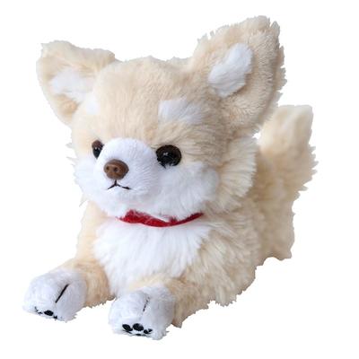 Sunlemon Knie Hond Chihuahua Crème SS 14 x 13 x 26cm Knuffeldier P-8062