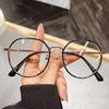 Ultra-light, Can Be Equipped with Degrees Ins Style and Plain Face Artifact, Large Frame Square Round Face Glasses, Light