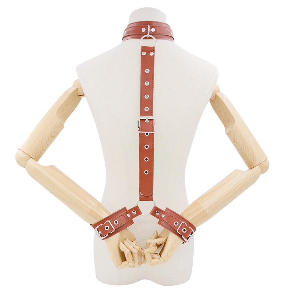 Restraint Training Kit: Handcuffs & Collar for Adult Roleplay