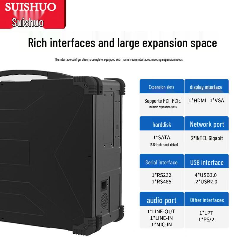 Suishuo 17.3-inch Rugged Dual Screen Laptop (CN version)