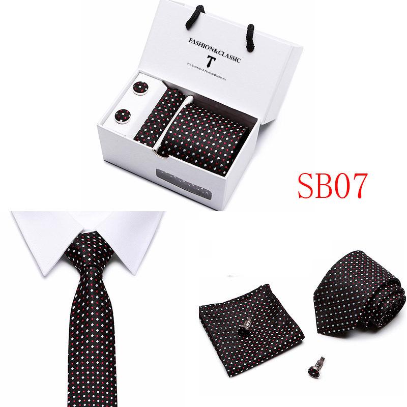 Men's 5-Piece Tie Gift Box: Formal & Wedding Attire