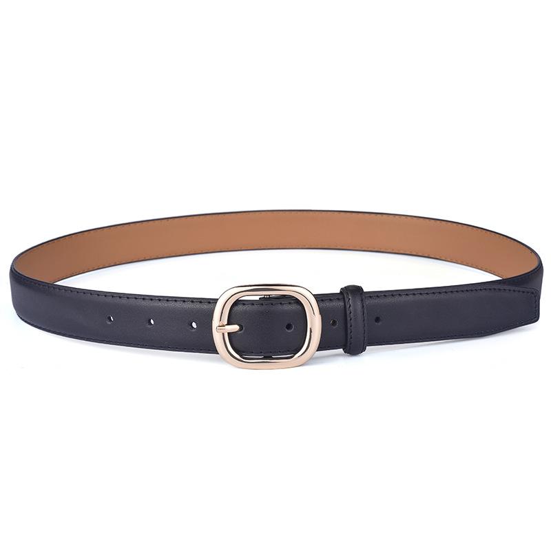 Belt, Ladies Jeans Belt, Decorative Style Black Summer Belt