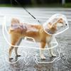 XS/8XL Pet Raincoat Transparent Dog Raincoat Waterproof and Windproof Pet Clothing Large Dog Pet Dog Dog Costume