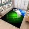 Tappeto a tema sport di palla Tappetino da pavimento da calcio cartone animato per decorazione camera da letto bambini Tappeti grandi aree da calcio Tappeto per ingresso soggiorno casa
