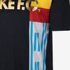 Nike Letter Sports Round Neck Football Pullover Short Sleeve T-Shirt Men T-Shirt Black 886873-011