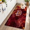 Flannel Kitchen Mat West Ham United Football Soft Area Rug Non Slip Floor Carpet Home Decoration