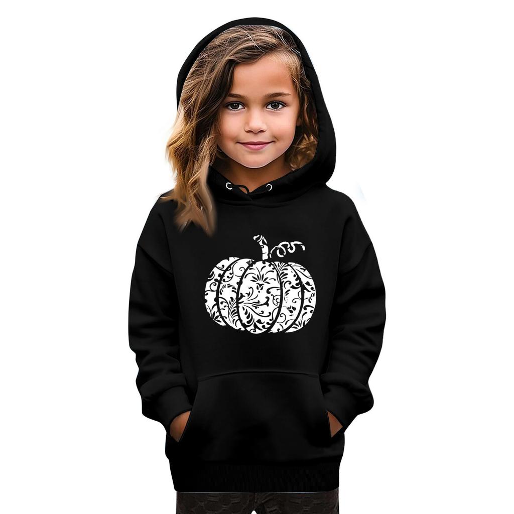 Sweatshirts For Teen Girls Hoodies Long Sleeve Drawstring Pullover Cute Oversized Hoodie Halloween Day