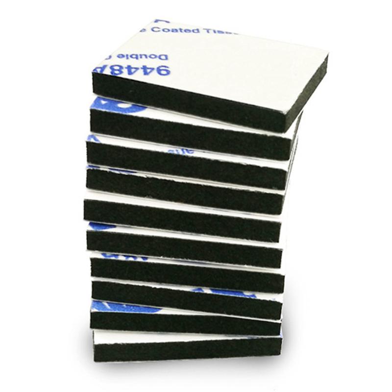 Buy 50pcs 3m Strong Double Sided Black Foam Tape Pad Mounting Rectangle