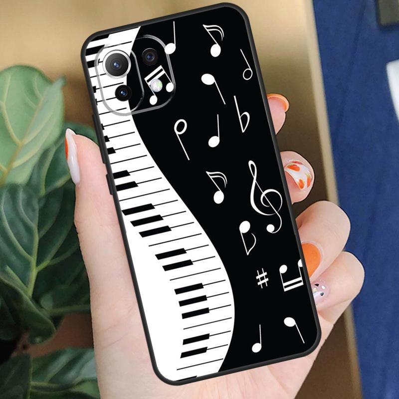 Violin Piano Case For Xiaomi 15 14 Ultra 13T 14T 15T Pro 17 Pro Max POCO F8 F7 F5 F6 X5 X6 X7 Pro Coque