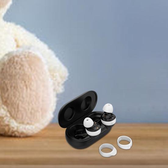 2 Pair Earplug Durable Broken-proof Silicone In-Ear Earphone Covers Cap for Shopping