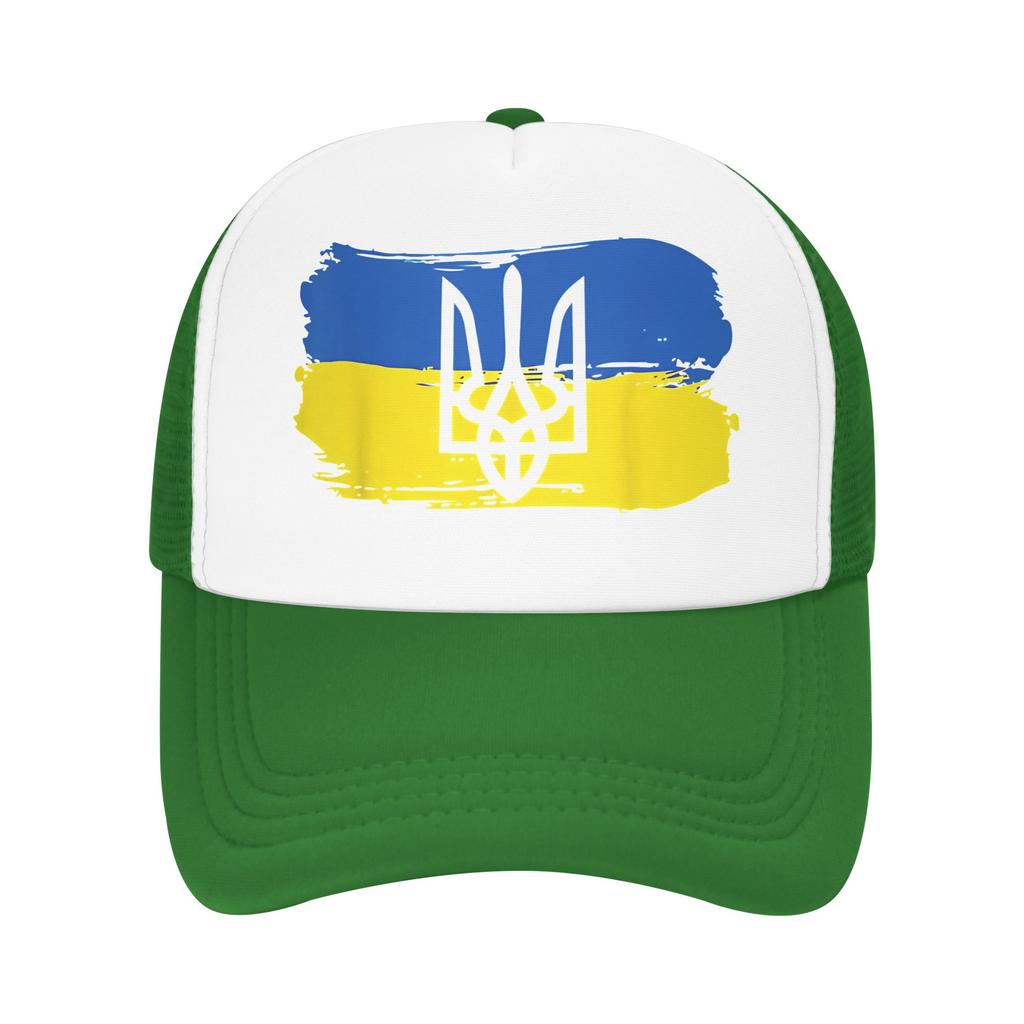 Summer Sun Hats Vintage Ukraine Ukrainian Flag Pride Baseball Cap Breathable Print Hip Hop Hats Unisex yk Cute Baseball Caps