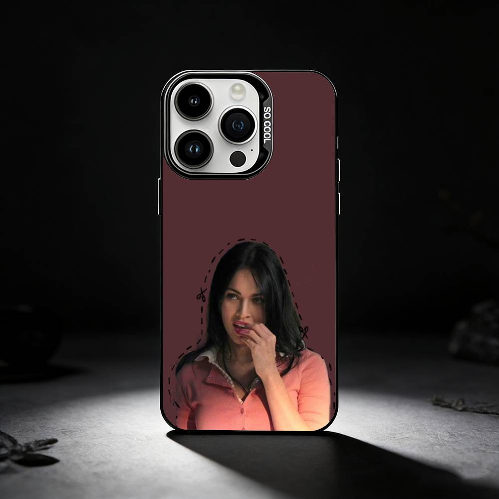 J- Jennifers Body-ES Fox Phone Case For iPhone 17,16,15,14,13,12,11 Plus,Pro Max,XS,Colored silver phone case