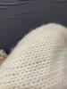 Hand Knitted Hollow Cashmere Spray Yarn Soft Fluffy Woolen Thread for Scarf Sweater Hat DIY Handmade Knitting Material