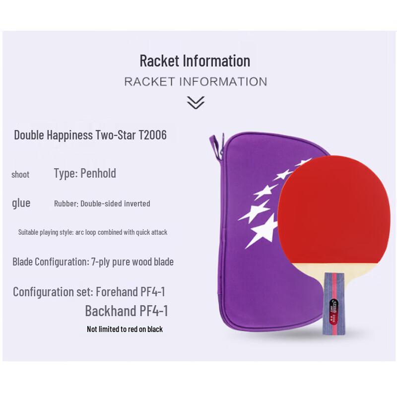 DHS Beginner Table Tennis Racket Set