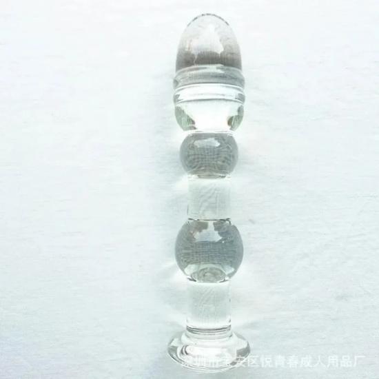 Products Clear Glass Anal Plug Butt Plug Adult Anal Masturbation Toy for Women Prostate Massager Insert Vagina Sex Toy Crystal