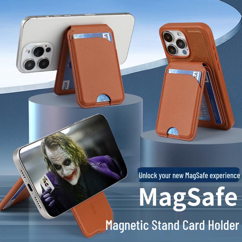 MagSafe Magnetische Halterung Kartenhalter mit drehbarer Metallwellenhülse
