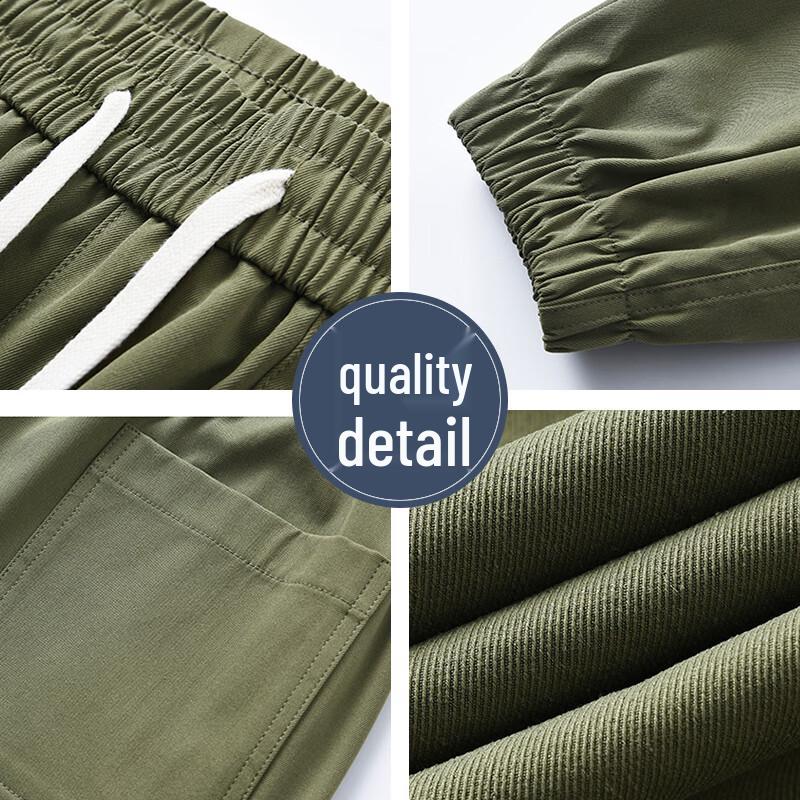 EASTERN CAMEL Men's Loose-Fit Cargo Jogger Pants