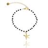 Bracelet Acier Chirurgical Plaqué Or 14K Pour le Poignet Femme Bijoux