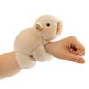 Simulation Plush Doll Slap Bracelet Pink Capybara Capybara Plush Wrist Band  Birthday Gift