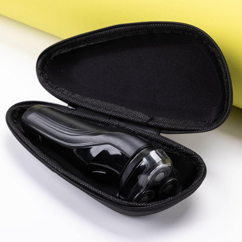 High Quality Portable Razor Storage Bag Large Capacity Waterproof Scraper Box EVA Triangle Protective Sleeve Men