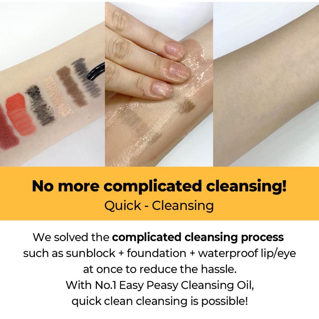 NUMBUZIN No.1 Easy Peasy Cleansing Oil 200ml/300ml/400ml