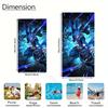 Lucario Pokemon Beach Towel, Cool Blue Aura Design, Ultra Soft Lightweight Towel for Pool & Travel