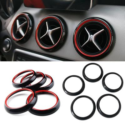 ABS Air Condition Air Vent Outlet Ring Cover Trim for Mercedes Benz A Class  W176 ( Not for CLA GLA)