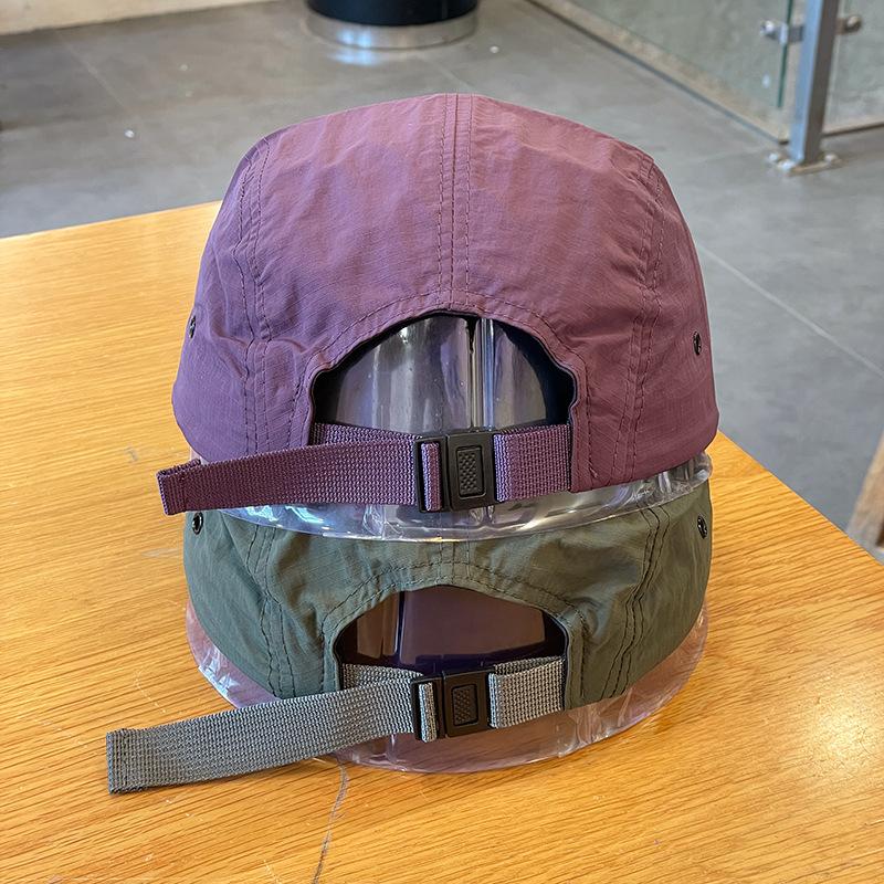 Retro Quick-Drying Short Brim Baseball Caps Unisex Summer Outdoor Sunscreen Casual Versatile Tooling Camping Hat