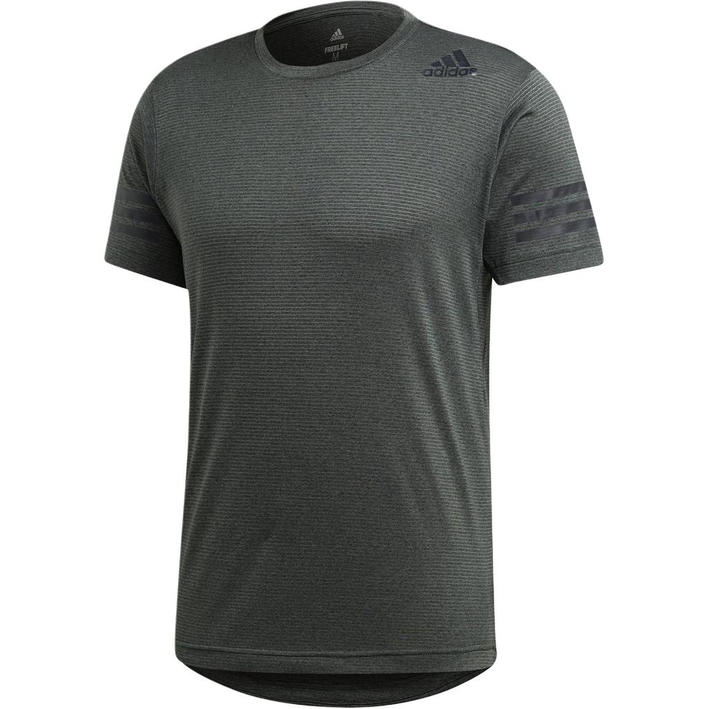Adidas Freelift CC Round Neck Comfortable Casual Short Sleeve T-Shirt Men T-Shirts Green DY9589