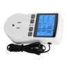 Smart Thermostat Digital Temperature Controller Socket Outlet Timer with Blue Backlight  for