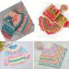 3pcs Ombre Yarn Bundle Chunky Cotton for Knitting & Crochet Thick Gradient Blanket Yarn Kit Total 300g DIY Assortment