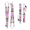 Sanrio Kuromi Character Phone Lanyard Vibrant Colors Soft Material Anime Style!
