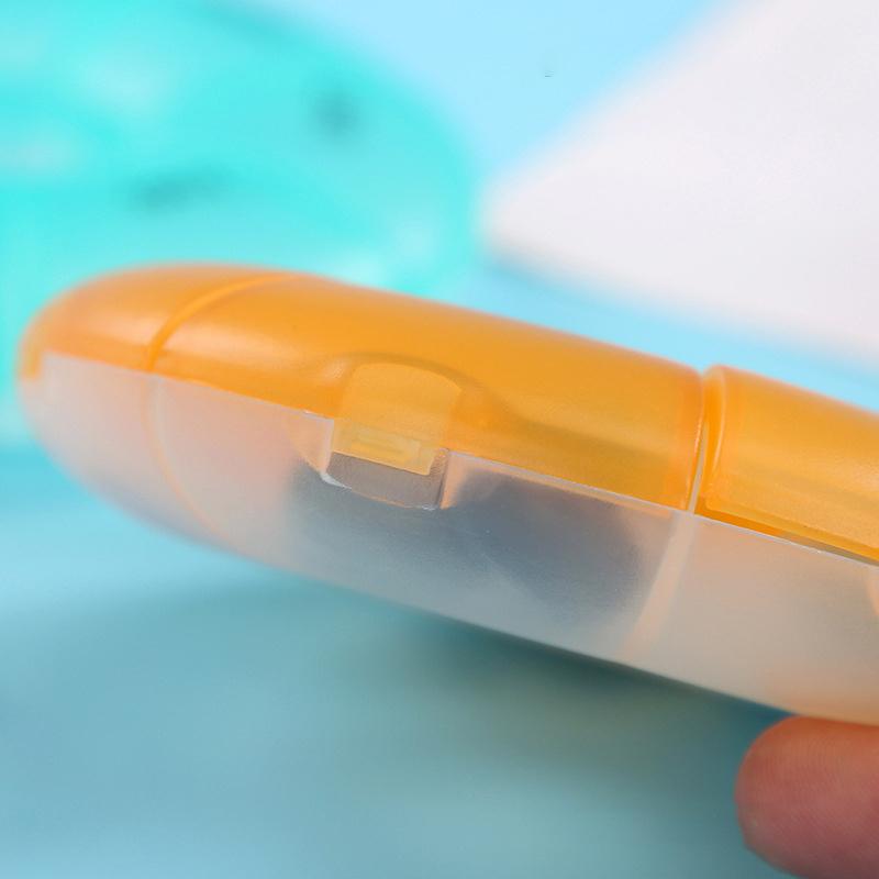 1Pcs Round Pill Case Plastic 7 Days Weekly Tablet Candy Box Portable Storage Tablet Holder Travel Organizer Pill Container