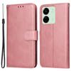 For Xiaomi Redmi 13C 4G/5G/13R 5G/Poco M6 5G/Poco C65 4G Case Shockproof PU Leather Phone Cover Calf Texture Phone Shell